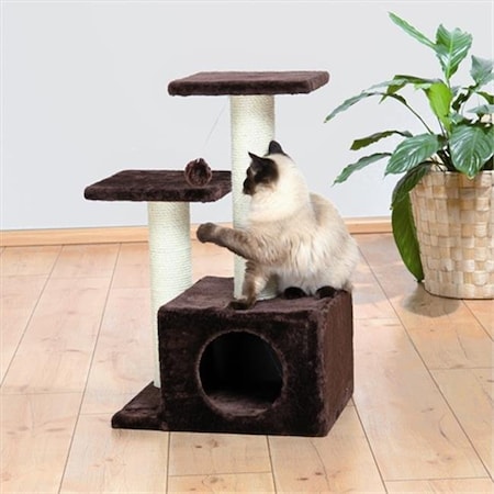 TRIXIE Pet Products 43776 Valencia Cat Tree; Brown